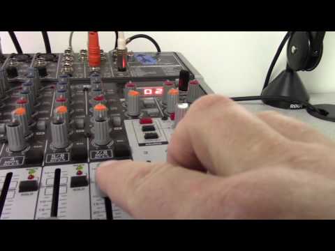 Recording from the Mixer to your MacBook