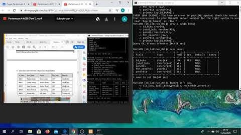 TUGAS PERTEMUAN 4 APLIKASI BASIS DATA PART 1 & PART 2