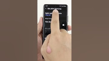 Thay đổi ngôn ngữ điện thoại Samsung #shorts