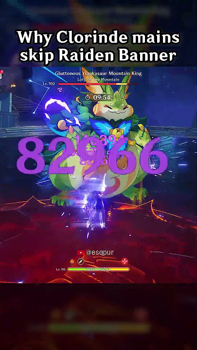 WHY CLORINDE MAINS SKIP RAIDEN BANNER