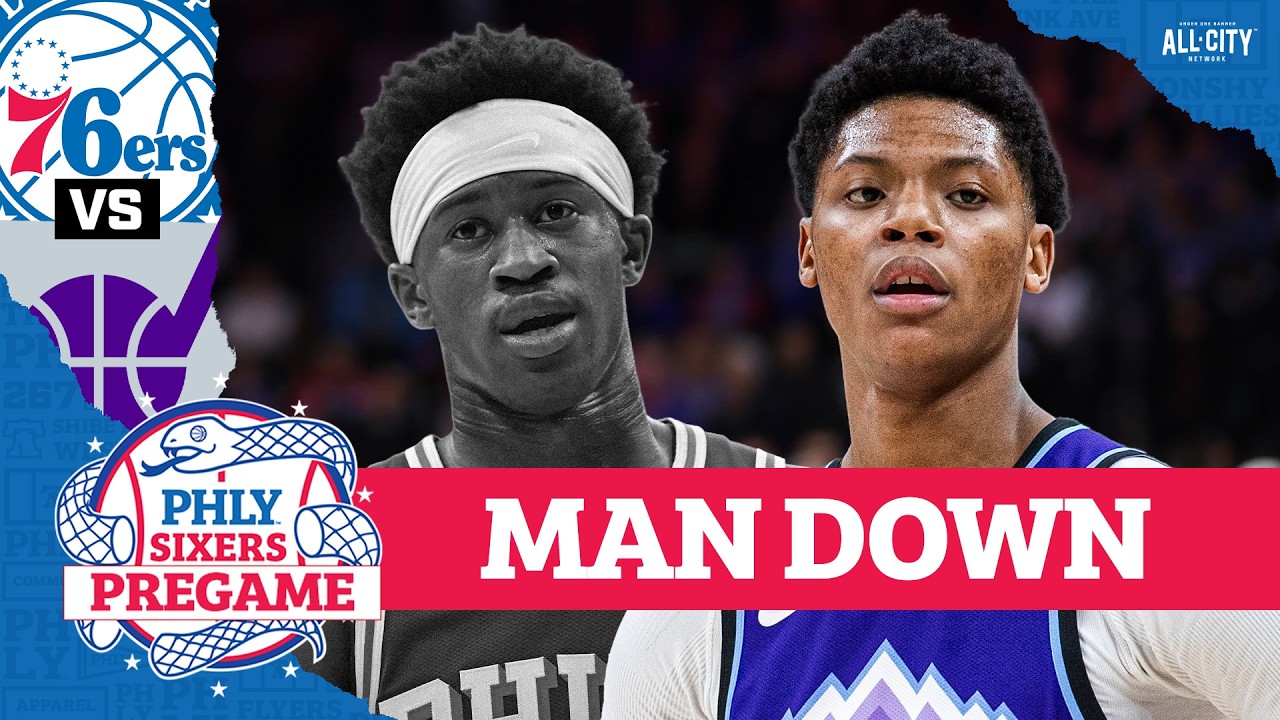 VJ Edgecombe Is OUT, Who STEPS UP In His Absence vs Ace Bailey, Jazz? | PHLY Sixers Pregame
