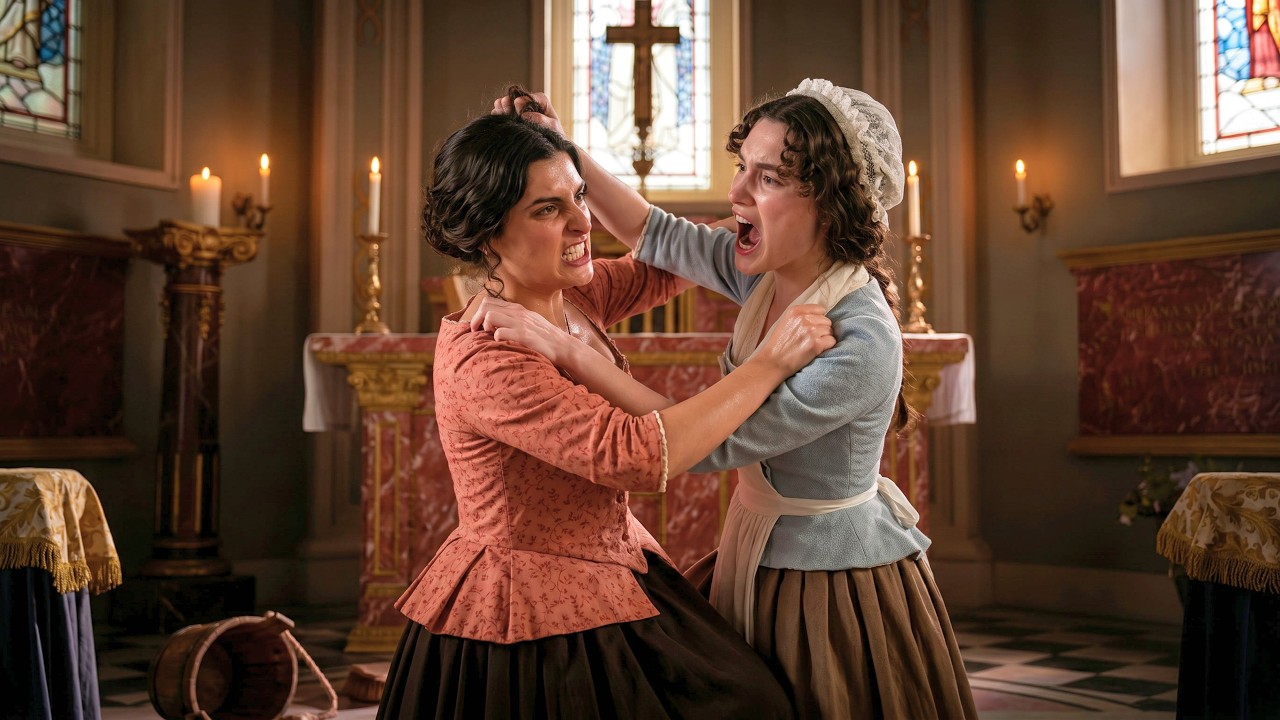 Valle Salvaje: Rosalía huye con María y Luisa la atrapa