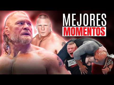 Los MEJORES MOMENTOS de Brock Lesnar en WWE