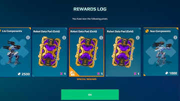 War Robots : Opening Robot Data Pad Silver , did you get lucky? #warrobots