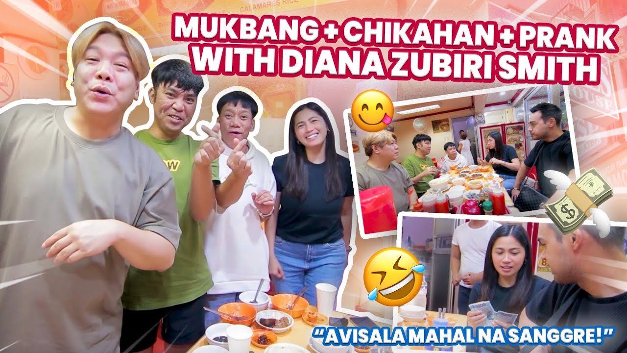 MUKBANG + CHIKAHAN + PRANK WITH DIANA ZUBIRI SMITH (AVISALA MAHAL NA SANGGRE) | BEKS BATTALION