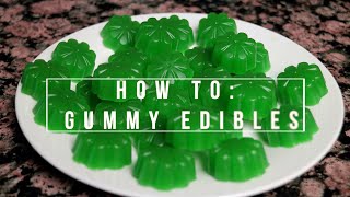 How To Make Gummy Edibles In 10 Minutes | QUICK \& EASY