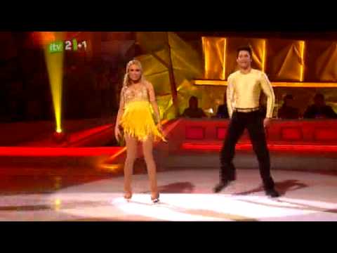 The Saturdays on Dancing On Ice (Melinda Messenger Dancing to Up)