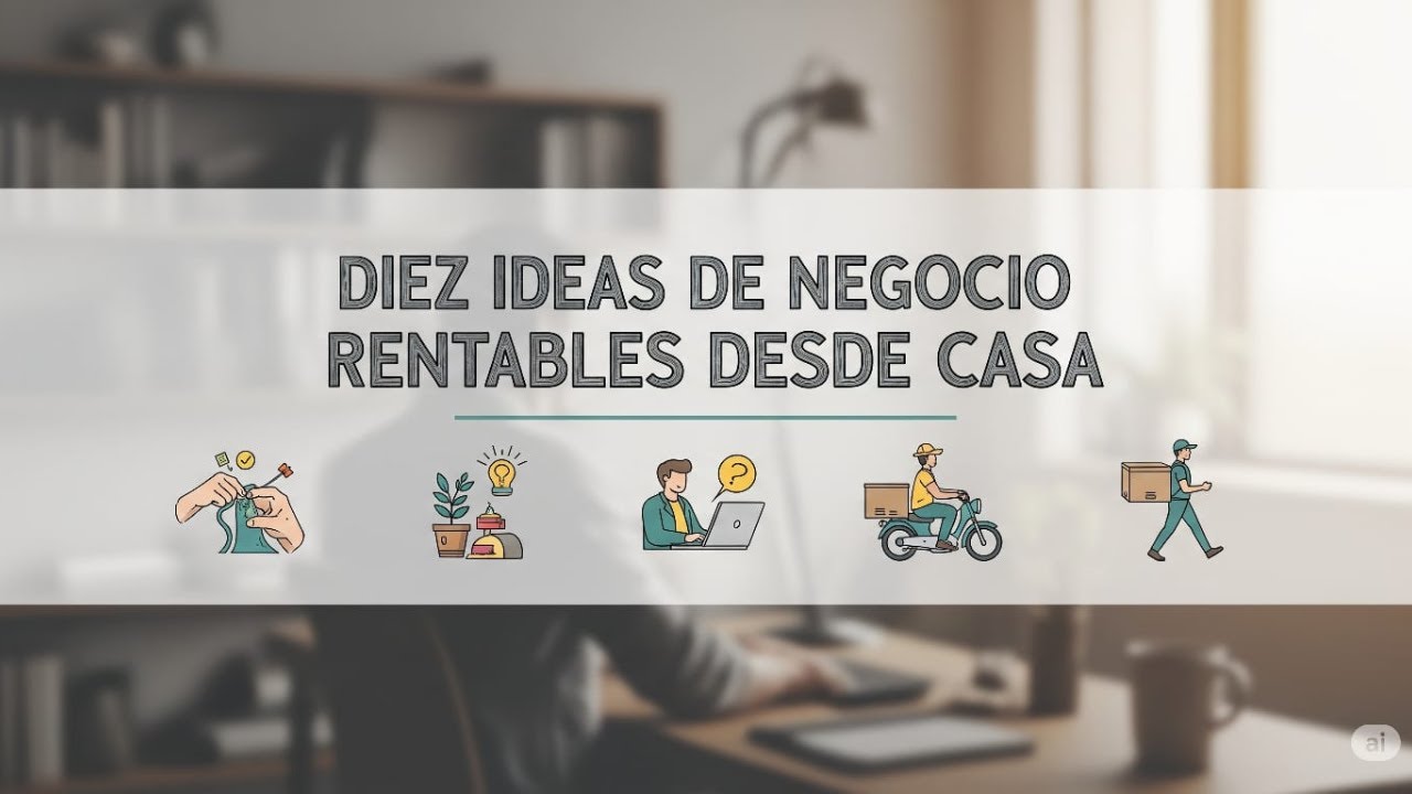 DIEZ IDEAS DE NEGOCIOS RENTABLES DESDE CASA. CÓMO EMPEZAR Y TENER ÉXITO ...