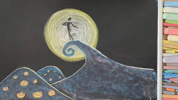 Nightmare Before Christmas  Chalk Art Lullaby for ...