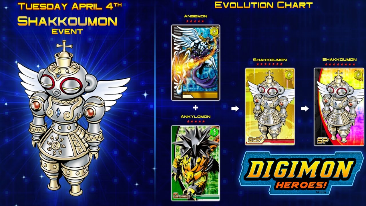 Digimon Heroes Evolution Chart