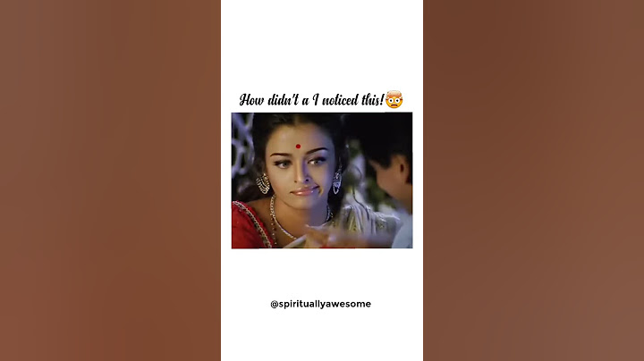 Devdas movie hidden detail🤯😨
