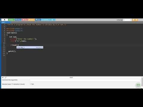 Write a program