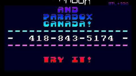 Paradox   The Imortal mp4 HYPERSPIN AMIGA INTRO CRACKTRO DEMO COMMODORE NOT MINE VIDEOS