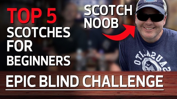 Scotch Noob Tries The Top 5 Scotches for Beginners (Epic Blind Challenge)