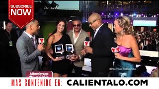 Gente De Zona en la Alfombra Roja de Premios Tu Mundo (2014)