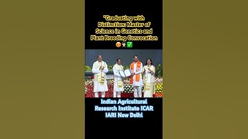 Mastering Genetics & Plant Breeding: Convocation Highlights 🎓 #agriculture #students #gpb