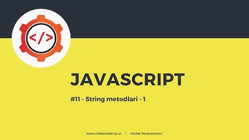 #11 - String metodlari - 1