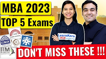 Top 5 MBA Exams✅ Don