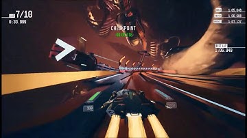 Redout: Underground Tour Demonstration Lap