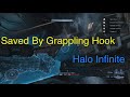 Saved By Using the Grappling Hook 3 Times, Then a Triple Kill - Halo Infinite