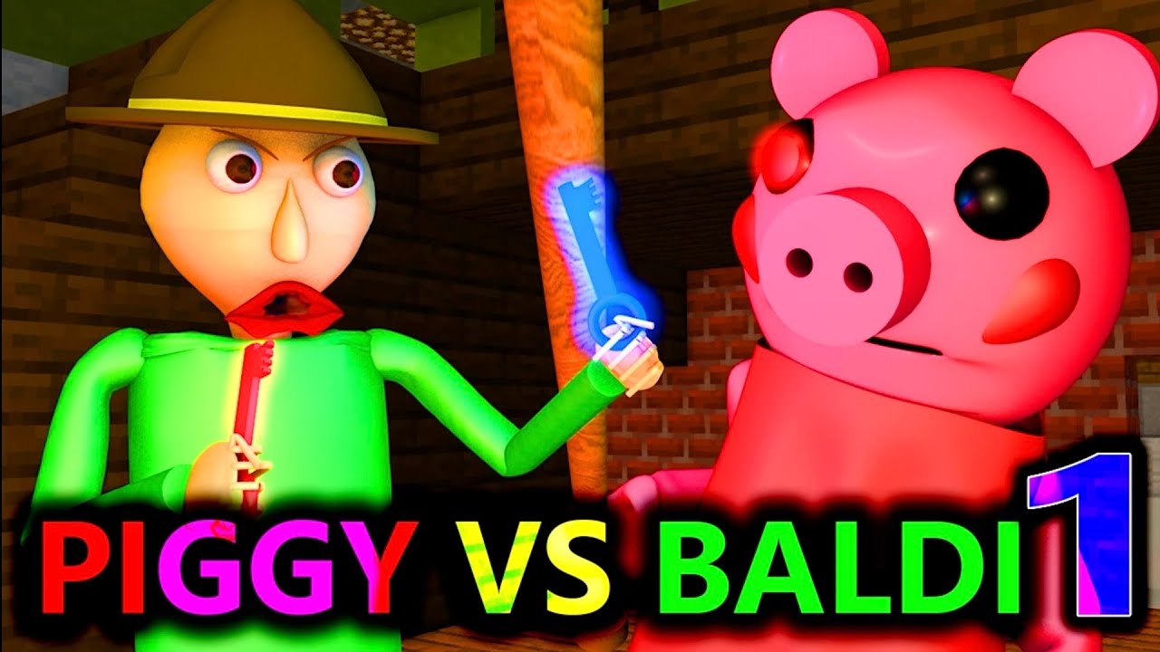 I edited Baldi vs Piggy [PART1] - YouTube