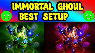 IMMORTAL GHOUL BEST SETUP CASTLE CLASH