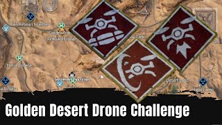 Undawn Golden Desert Drone Challenges Air Combat Transport Racing Challenges