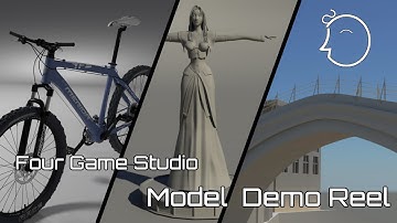 Four Game Studio Models Demo Reel 2015