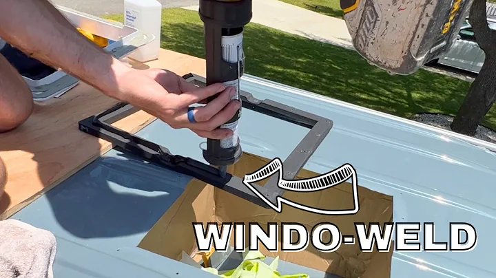 Using 3M Windo-Weld for MaxxAir Fans on our Sprinter Van | Review
