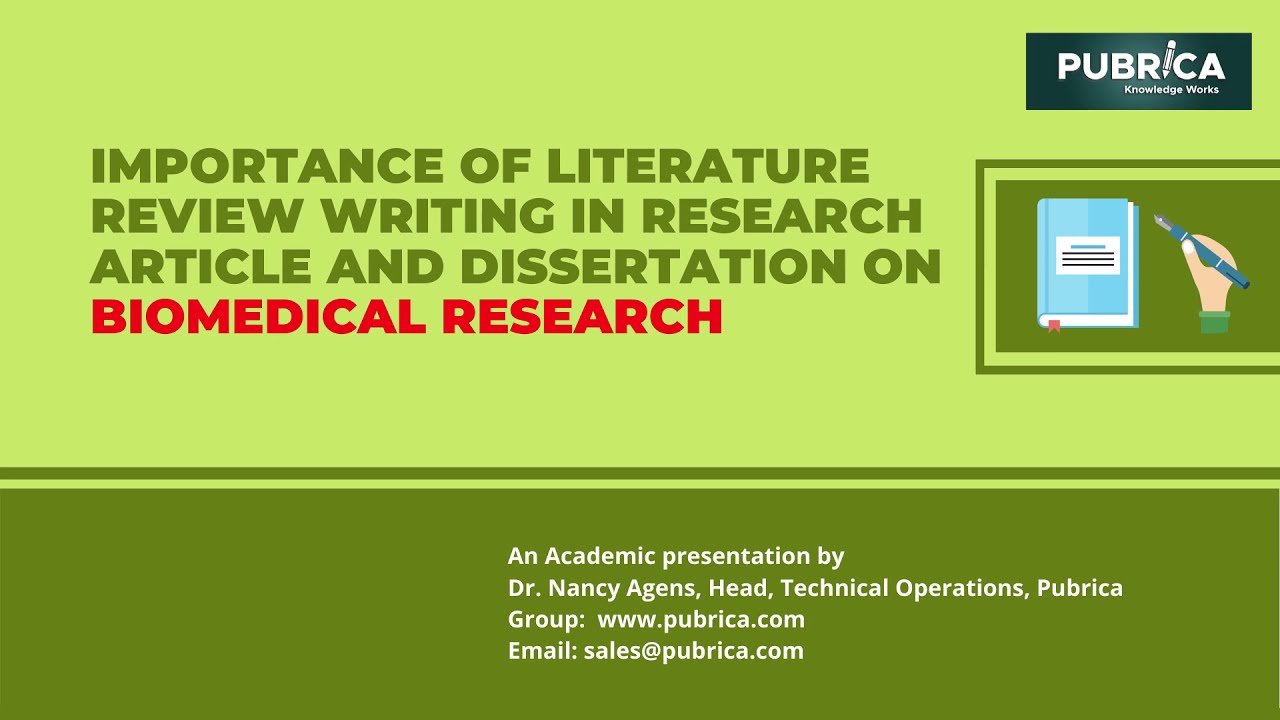importance of literature review pubmed
