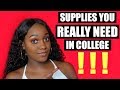 What School Supplies You ACTUALLY Need For College + Freshman Advice | KENNEDY SIMONE