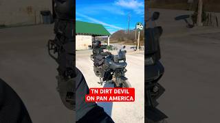 Riding The TN Dirt Devil On A Harley Davidson Pan America #harleydavidson #panamericana
