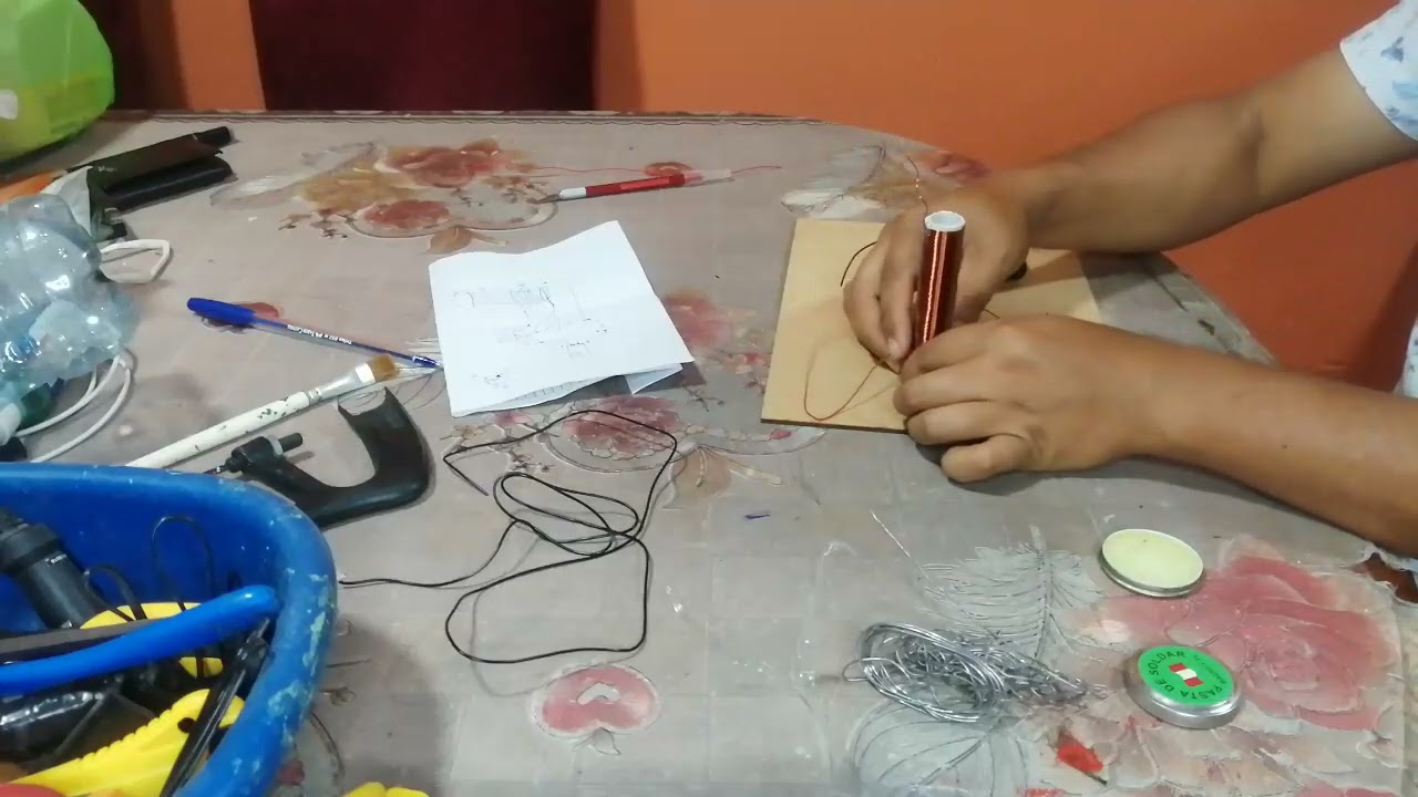 MINI BOBINA DE TESLA / PROYECTO FACIL DE HACER