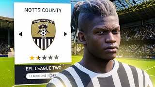 FC 24 NOTTS COUNTY CAREER MODE - #2 A STAR IS BORN