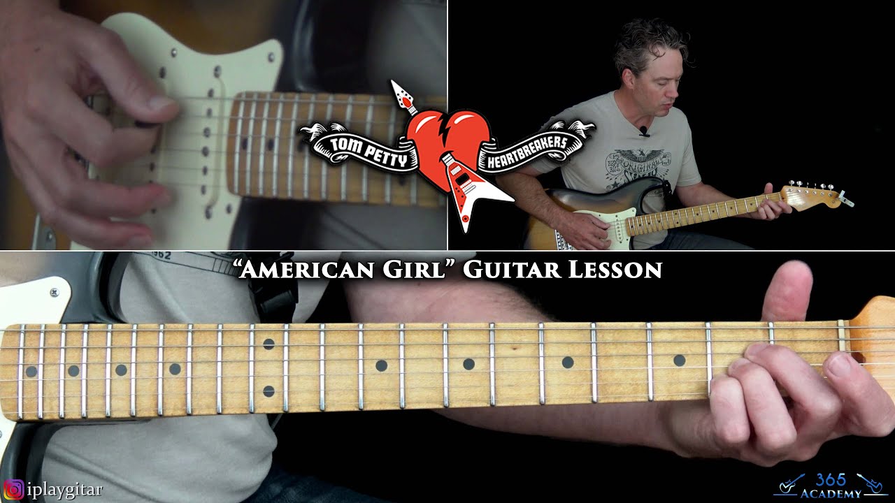 American Girl (Tom Petty) Guitar Chord Chart - Capo 2nd Fret  Guitar chords  and lyrics, Ukulele lesson, Guitar lessons for beginners