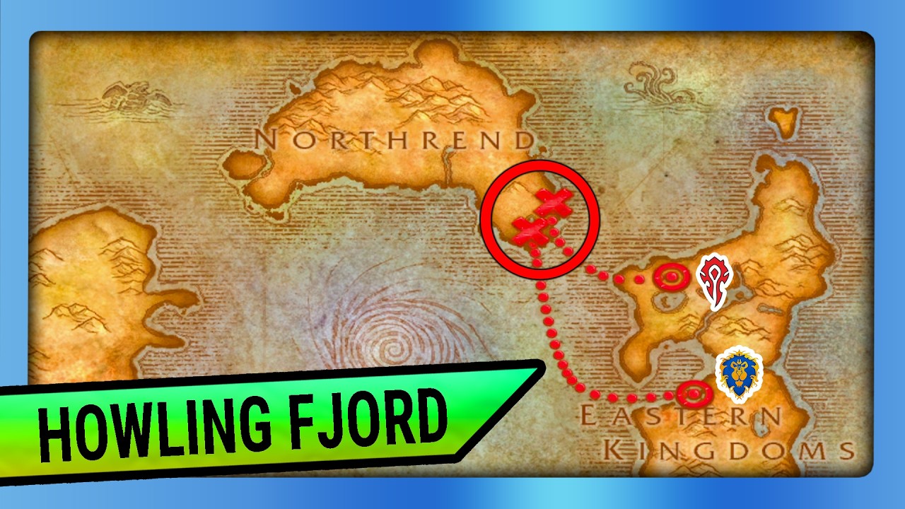Howling Ridge Wow WOW WOTLK: HOW TO GET TO HOWLING FJORD (HORDE & ALLIANCE) - YouTube
