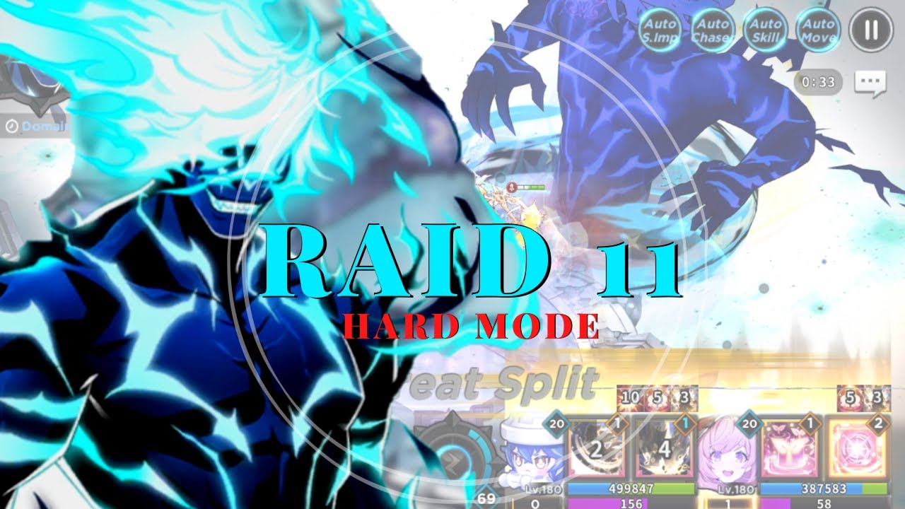 GRAND CHASE RAID 11! | HARD MODE | FULL AUTO | 