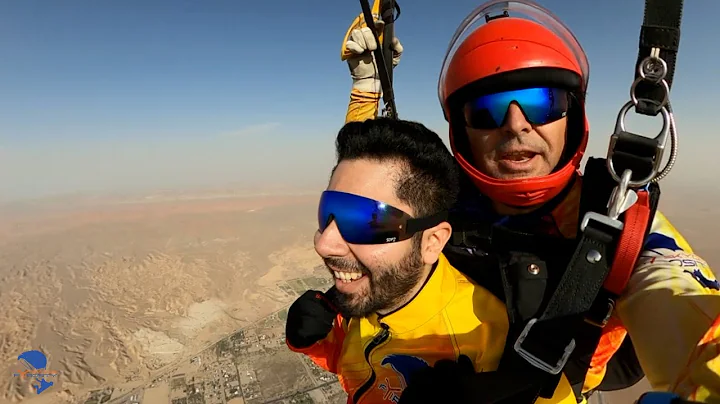 George Vega - Tandem Skydive in Las Vegas at Skydi...