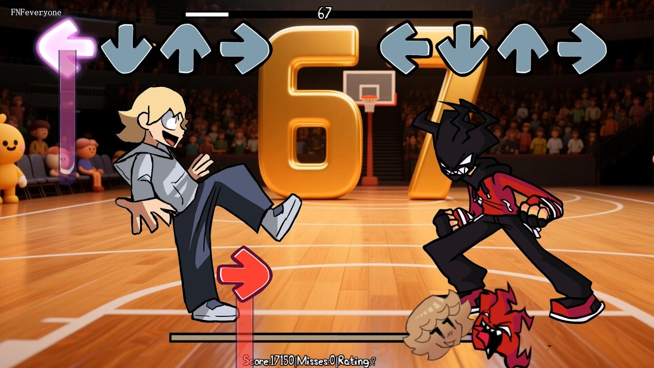 fnf Agoti Vs 67 Meme song - Friday Night Funkin' (67 meme song remix)