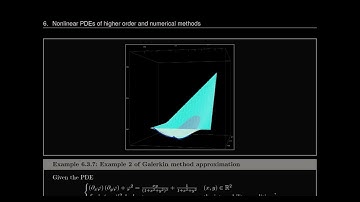 Examples of the Galerkin method