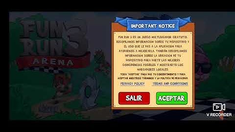 My first time playing fun run 3