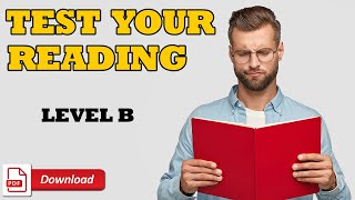 Reading Comprehension Exercise with answers - Level B - Easy English Lesson