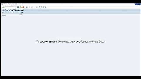 CHECKBOX in ALV (T134 table data fetching)