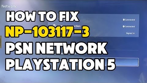 How to fix PS5 Error NP-103117-3 This service is currently under maintenance PlayStation 5