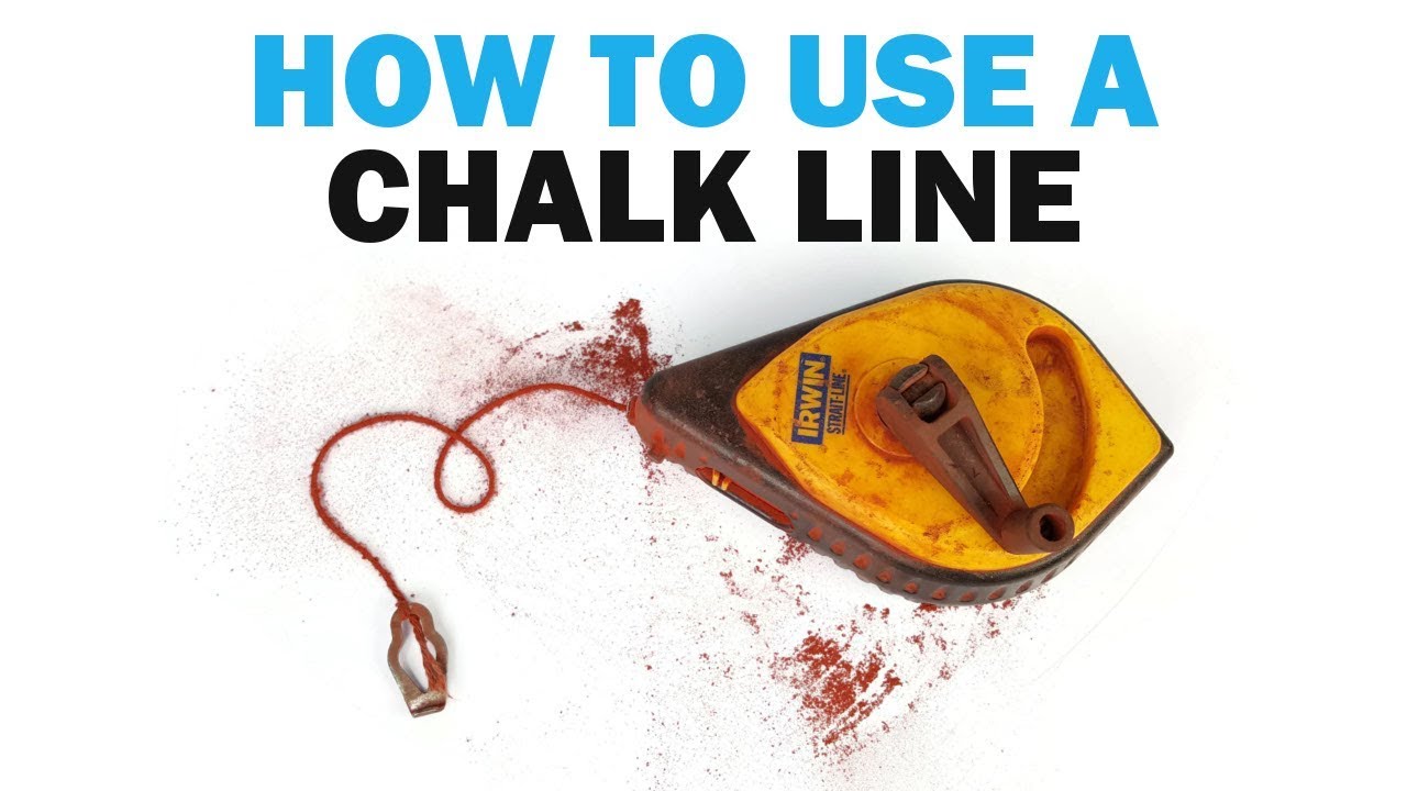 How To Use A Chalk Box Or Chalk Line Engineer Supply, 60% OFF