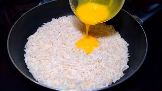 Do you have rice and eggs at home? 2 quick, easy and very tasty recipes.