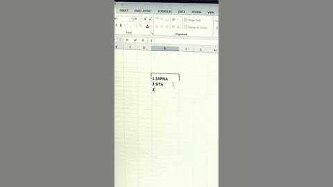 Cell me Multiple entry Ms Excel #shortvideo #computer #trending #shortvideo #excel
