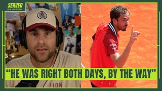 RODDICK RANTS about UMPIRING in MONTE CARLO