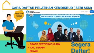 CARA CEPAT DAPAT SERTIFIKAT 32 JAM DARI KEMDIKBUD || SERI AKM