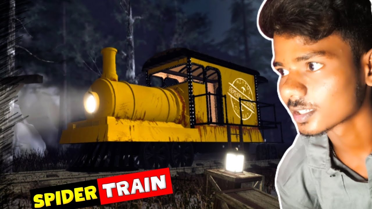 THISE SPIDER TRAIN BACK AGAIN 😨